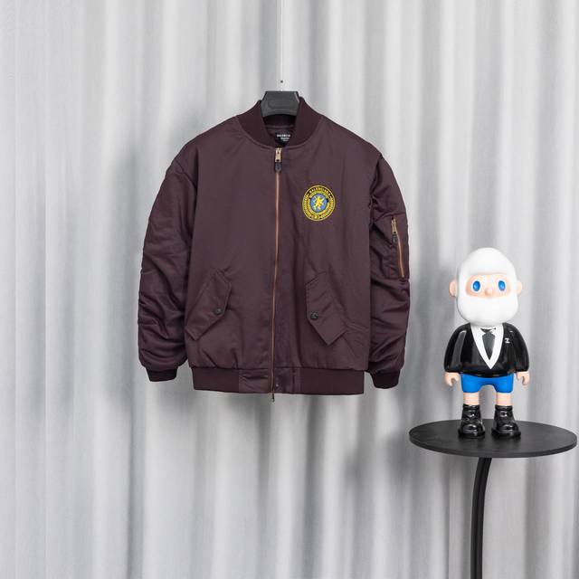 B0809 Balenciaga Baseball Uniform, 25Ss runway style, moderate thickness, high-d