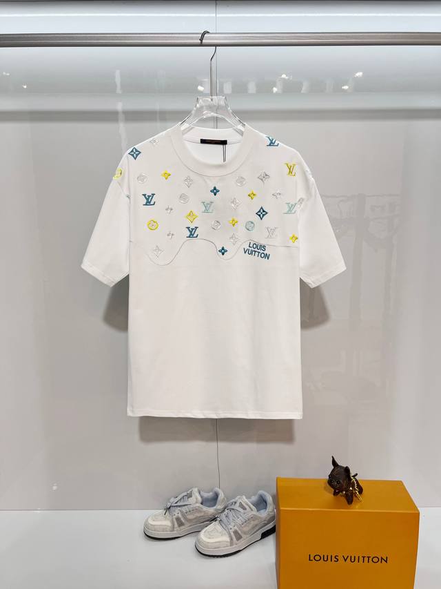 Louis Vuitton LV 2026 New Wave Pattern Embroidered Four-Leaf Clover Embroidered