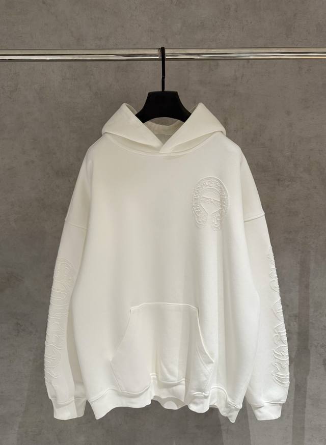 Strictly controlled quality Ch Chrome Hearts new long-sleeved hooded sweatshirt