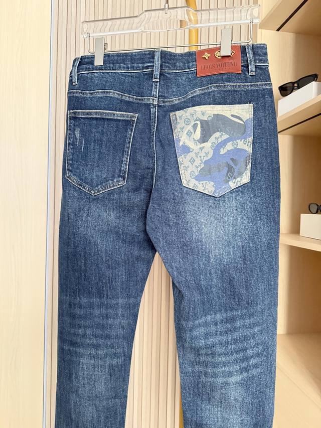 Louis Vuitton - 2025 New Arrival Jeans! Made from premium denim fabric, treated