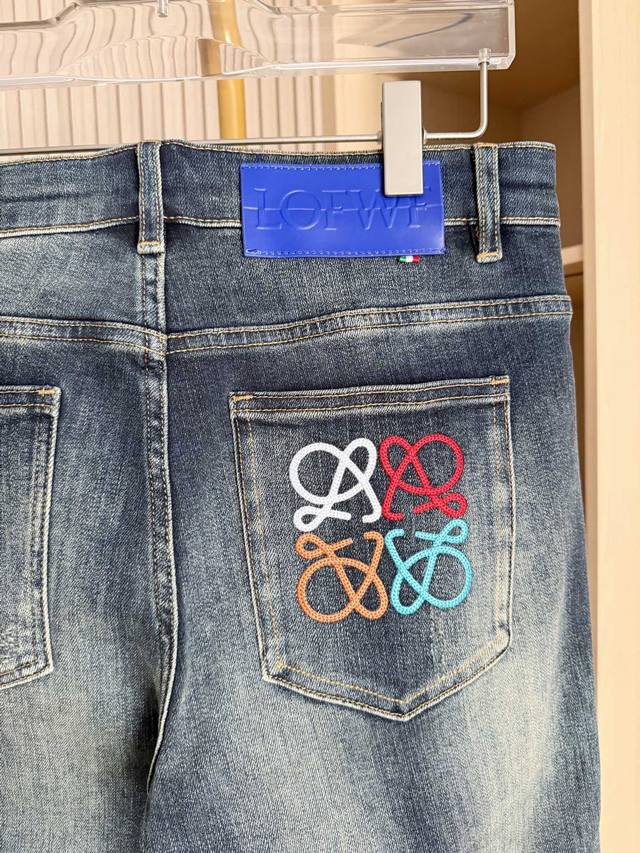 Loewe - 2025 New Jeans! Made with premium denim fabric, treated with a special w
