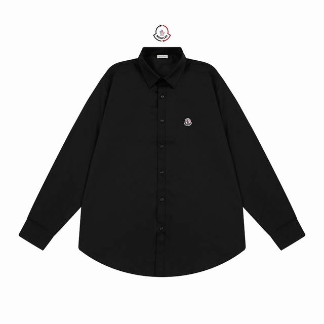 Moncler official website classic brand logo design long-sleeved shirt, custom-d