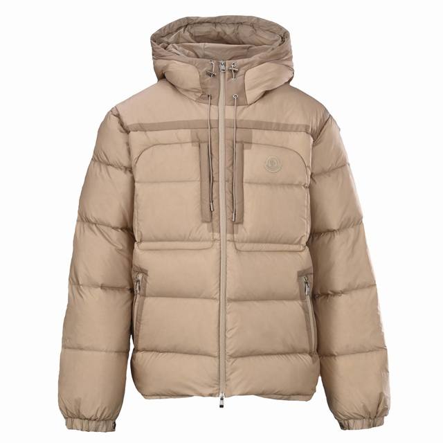 Moncler Mc 25Fw Double Zipper Pocket Hooded Down Jacket New Double Zipper Pocket