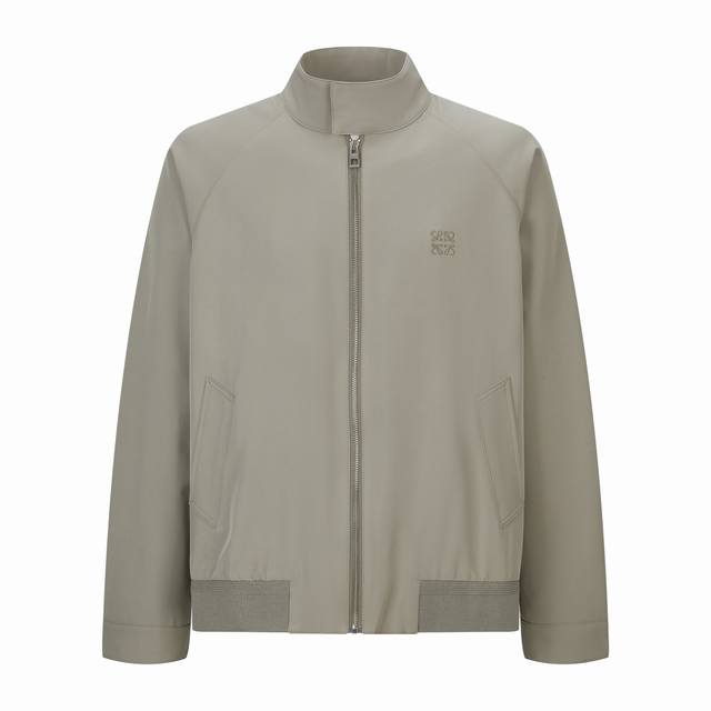 Loewe Mercerized Wool Embroidered Jacket Fabric: 40% wool, 40% linen/cotton, 20%