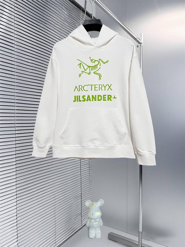 Arc'teryx Early Autumn New Wide-Leg Hooded Sweatshirt, Unisex! Uniquely eye-cat