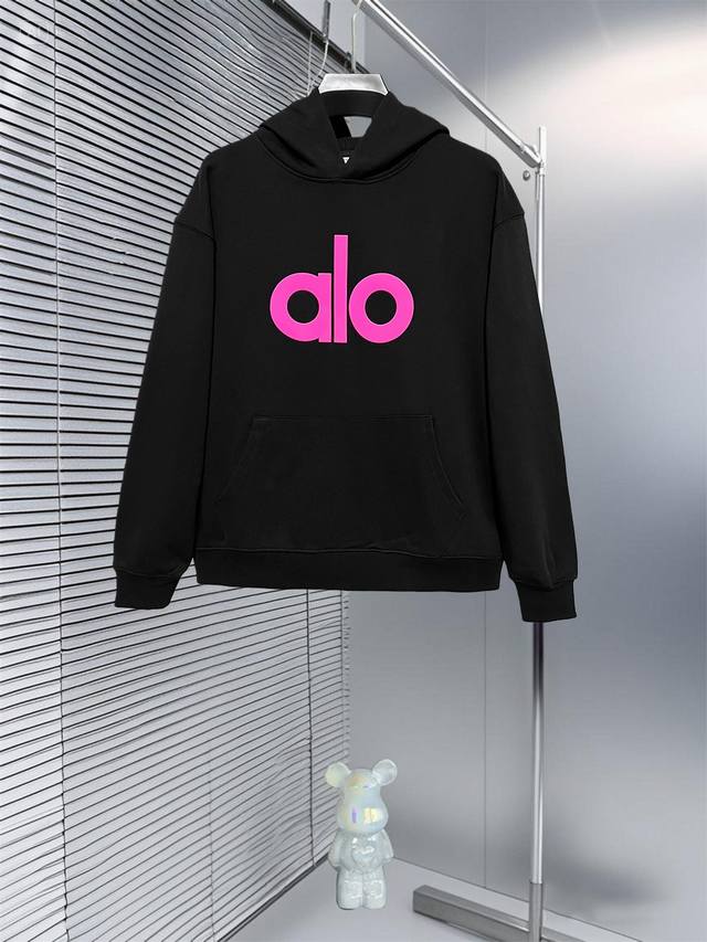 Alo Early Autumn New Wide-Size Hooded Sweatshirt, Unisex! Uniquely eye-catching,