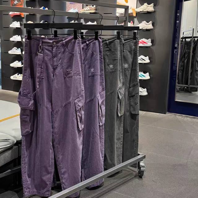 1179 Style D Adidas Originals Women's Retro Multi-Pocket Loose Casual Sports Car