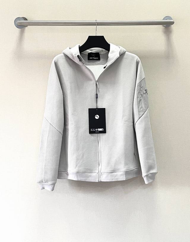 Arcteryx Olera Embroidery 2026 Early Spring New Model Fleece-Lined Waffle Hoode