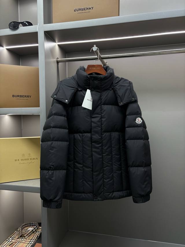 Moncler Classic Bestselling Detachable Hooded Down Jacket (Unisex, In Stock) Th