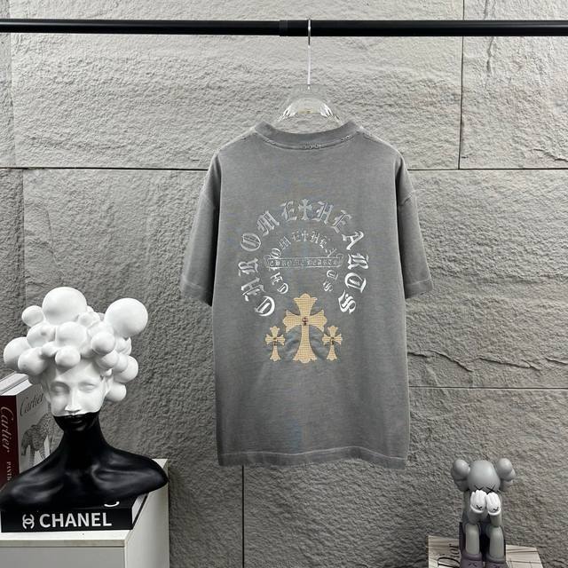 Ch *Chrome Hearts 2025 Spring/Summer New Heavy Distressed Washed Style Distresse