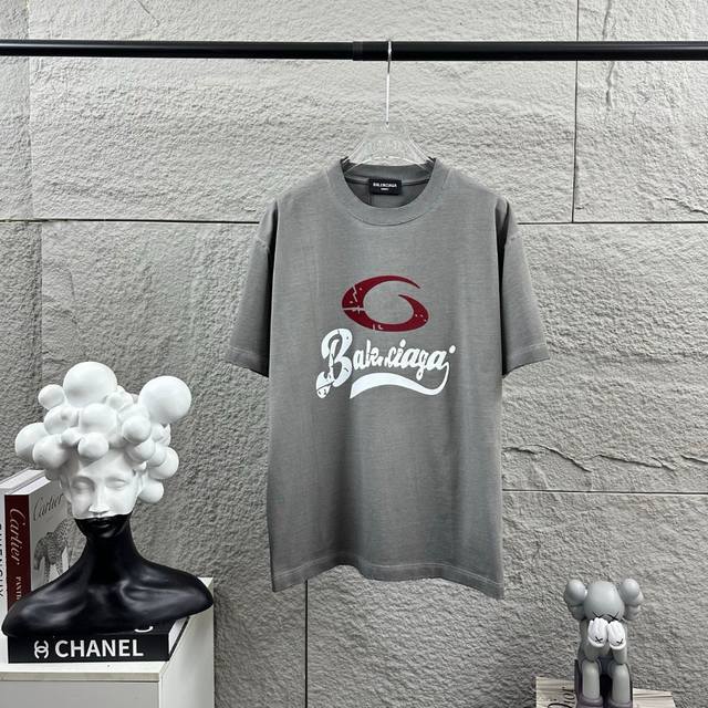 Balenci*Ga Paris*2025 Spring/Summer New Distressed Washed Gradient Antique 3D Fl