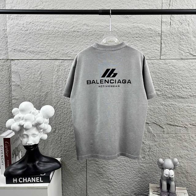 Balenci*Ga Paris*2025 Spring/Summer New Distressed Washed Gradient Distressed Le