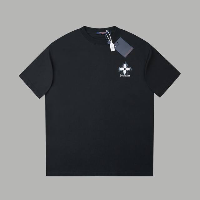 LV 25Ss Early Spring New Style Lv Embroidered Short-Sleeve Shirt A must-have ite