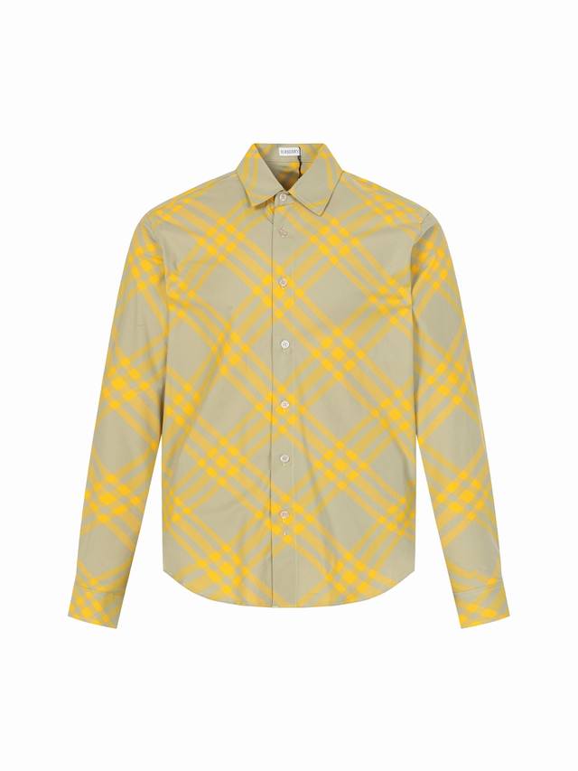 Burberry Striped Check Classic Wool Shirt Fabric: Custom-made original striped p