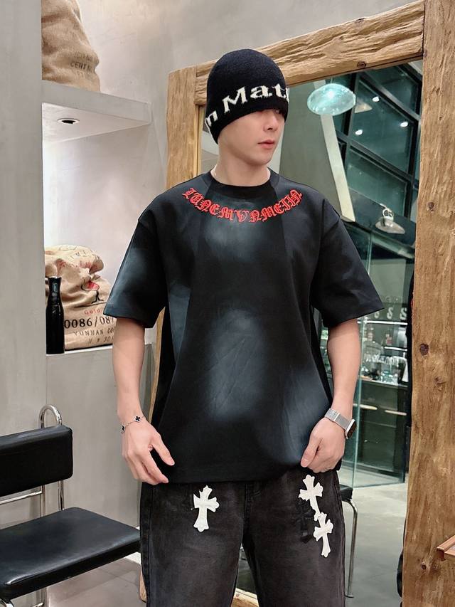 Clothes p, Pants p. Chrome Hearts new cross horseshoe Chrome Hearts Sanskrit 3D