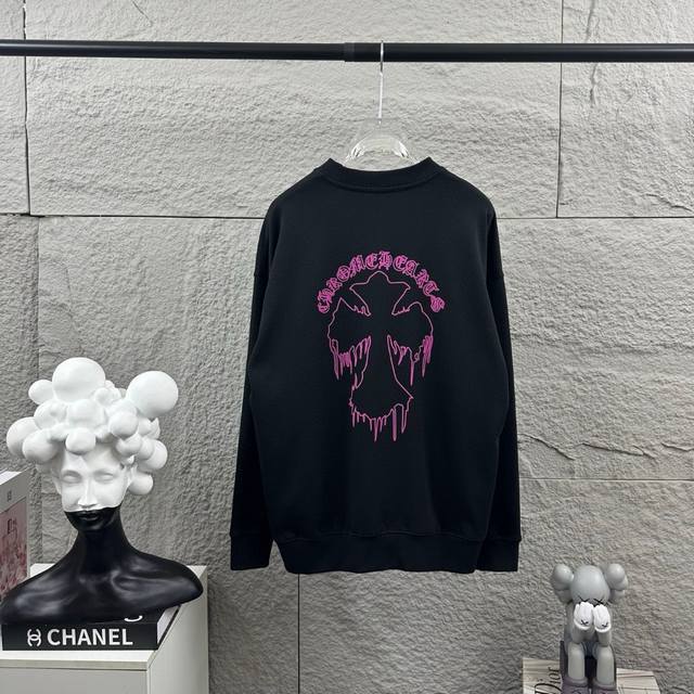 Ch* Chrome Hearts*2025 Early Autumn/Winter New Classic Horseshoe Cross Sanskrit