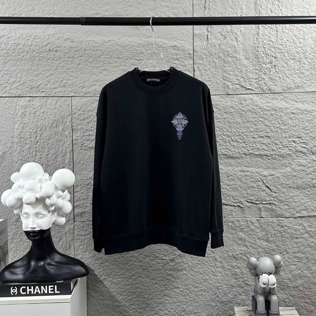 Ch*Chrome Hearts*2025 Early Autumn/Winter New Classic Horseshoe Cross Sanskrit P