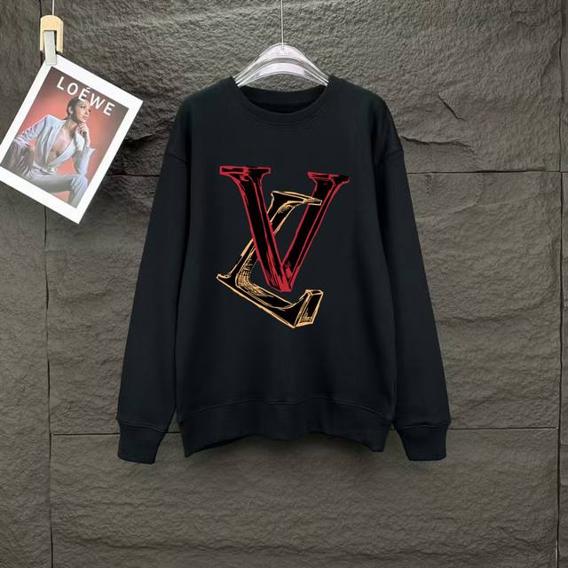 Lv Louis Vuitton 25Ss Autumn/Winter New Sweatshirt, a timeless classic style, fe