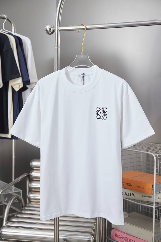 Loewe 25Ss Early Spring New Classic Icon Tanuki Short-Sleeve T-Shirt A must-have