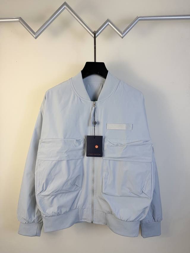 Louis Vuitton 2025 Fall Newest Zipper Windbreaker Jacket/Girlwinder. All tags a