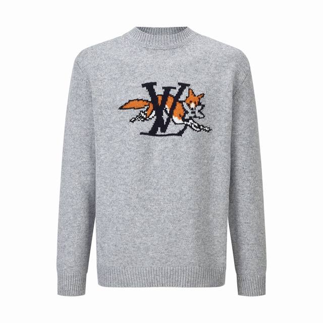 LV 26Ss Fox Intarsia Crew Neck Sweater ( ). Original version purchased for 14,10