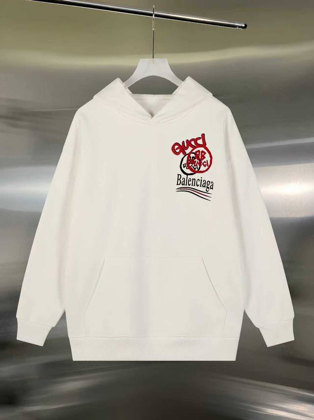 Heavyweight Style: Balenciaga Long-Sleeve Sweatshirt Fabric: 480g 100% Cotton Ri