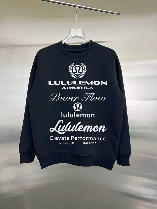 Style: Lululemon Long-Sleeve Sweatshirt Fabric: 450g 100% Cotton Ribbing: 420g