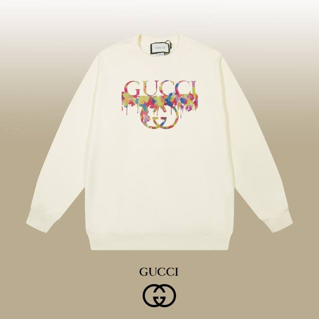 Gucci Classic Crew Neck Sweatshirt 1:1 replica, custom-made fabric, 420g terry c