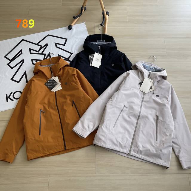 Quality 3-in-1 Kolonsport Three-Color Hard Shell Tapered Seam Minimalist Steel