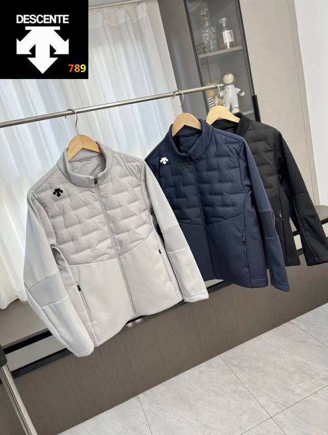 Descente Lightweight Patchwork Down Jacket (Official Website Same Style) Descen