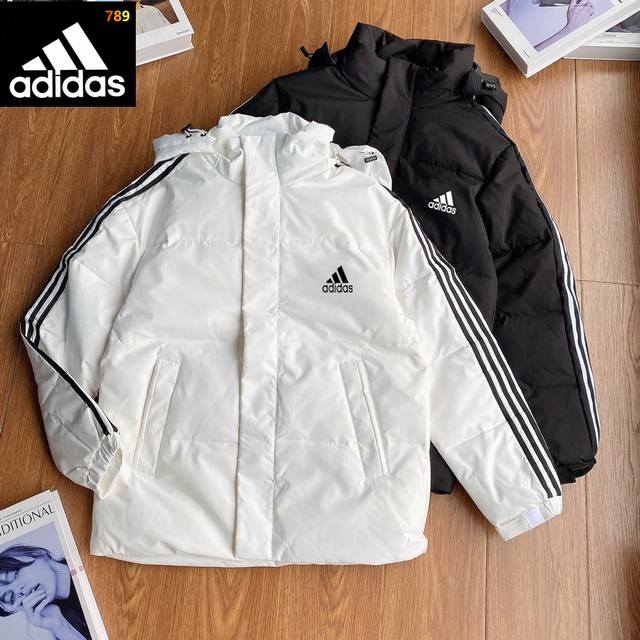 Adidas Down Jacket Adidas Originals Three Stripes Stand Collar Down Jacket, a wa