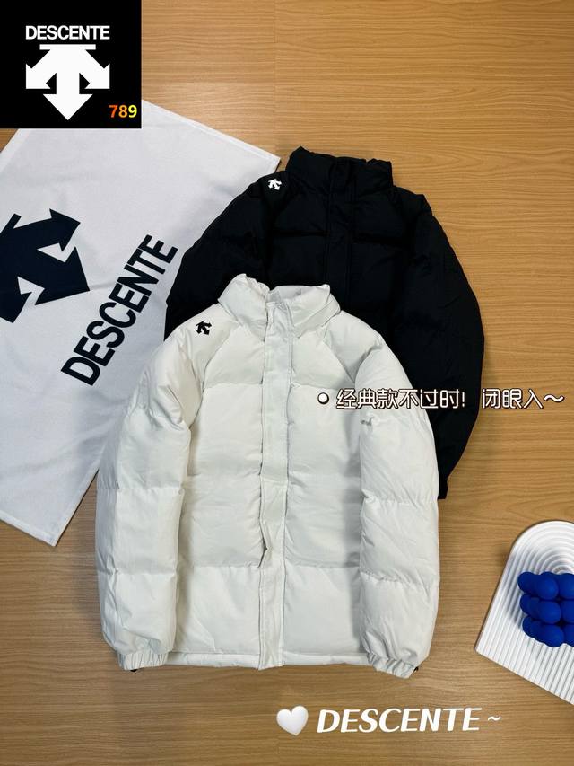 Descente 25Ss Autumn/Winter Classic Loose Casual Outdoor Puffer Jacket Warm Cott
