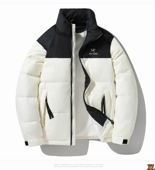 Arc'Teryx Exclusive New Arrival: High-Quality White Duck Down 50% Down Couple Ja