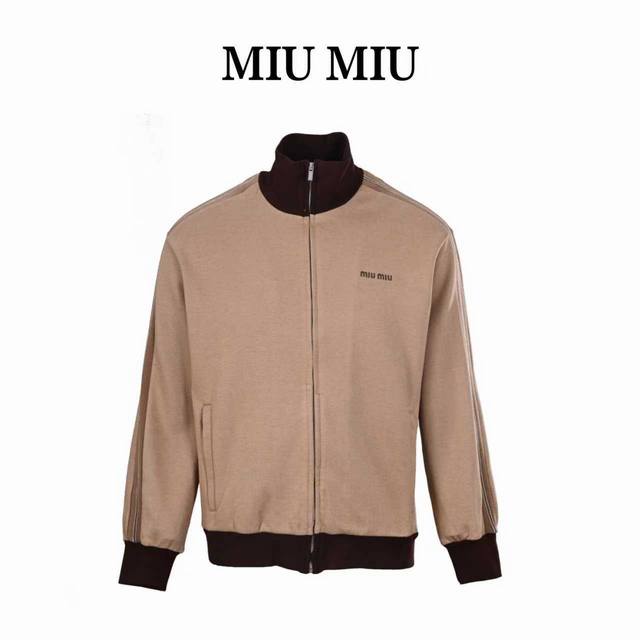 Miu Miu Mm Plain Knit Zipper Sports Jacket Authentic Product 2 0 Purchased and D