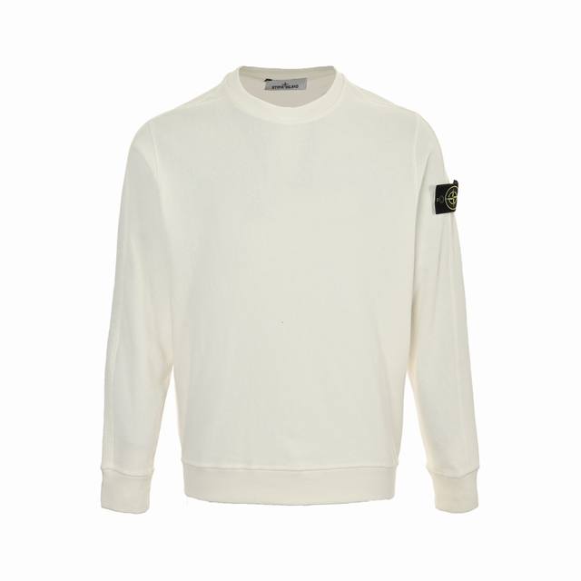 Stonelsland 25Fw Classic Crew Neck Long Sleeve . The fabric is made of the same