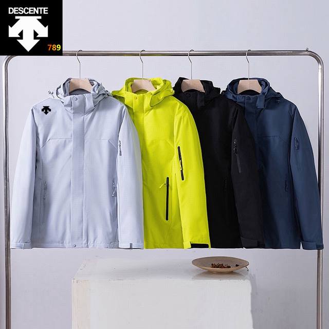 Hot Selling 3-in-1! Descente Outdoor 3-in-1 Waterproof Jacket, Descente Outdoor