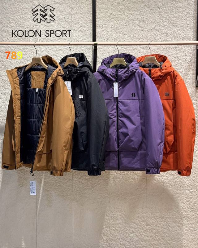 Kolon's hottest item! Same style cotton-padded jacket as on the official websit