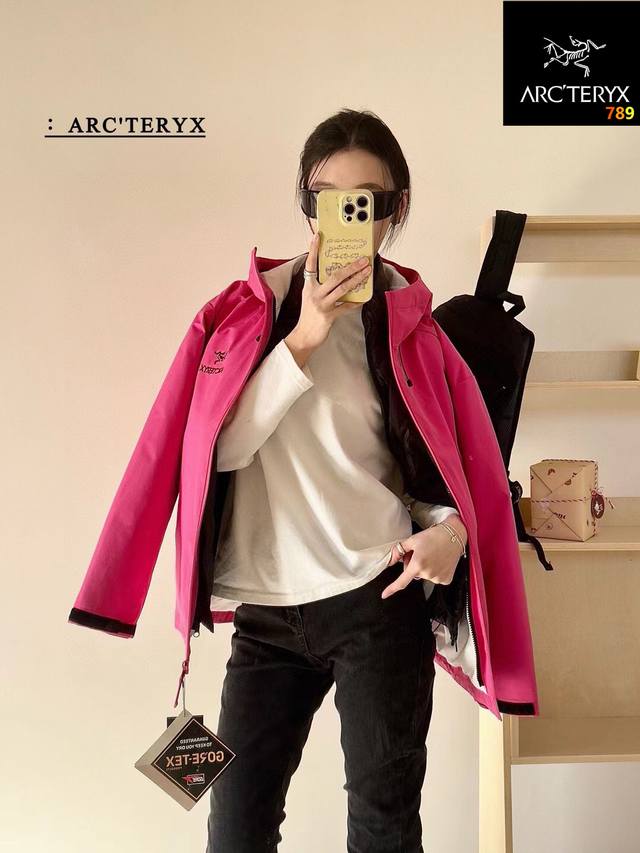 Arcteryx Alpha Bt 3-in-1 Down Jacket with 90% Goose Down Liner. This Arcteryx A