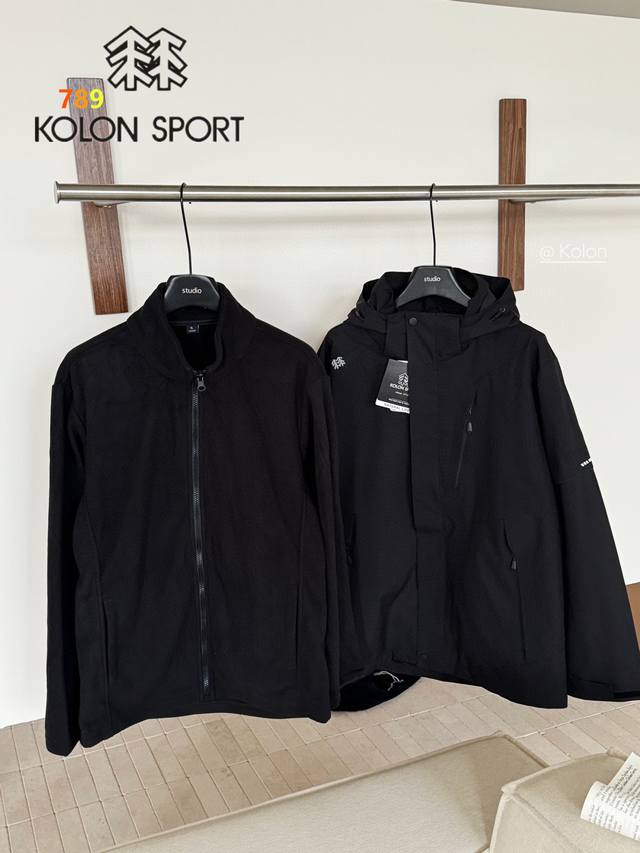 Fleece 3-in-1 Outfit Colors: Black, White, Dark Gray Sizes: S-5XL (Unisex) Colo