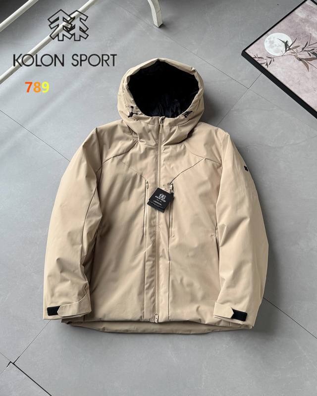 Kolon 25 Winter New Outdoor Couple Cotton Jacket, Multiple Colors Unlock All-We