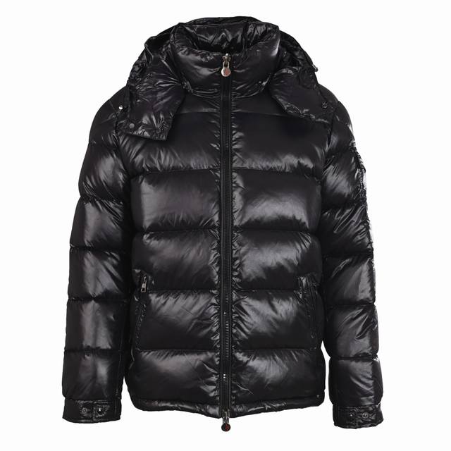 Moncler Maya Down Jacket (Top-Tier Version) Made with patent nylon fabric, this