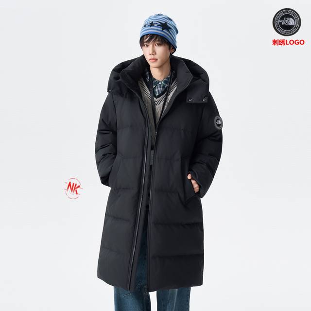 Embroidered Logo 90% White Duck Down The North Face White Duck Down Jacket Short