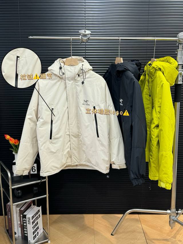 Arc'teryx Men's Winter Three-Proof Outdoor Hooded Cotton Jacket - Top-tier origi