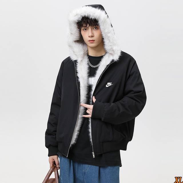 Nike Exclusive Real Shot New Arrival: High-Quality Winter Parka, Fashionable an
