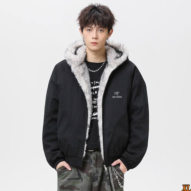 Arc'Teryx Exclusive New Arrival: High-Quality Fleece-Lined Hooded Parka/Cotton-P