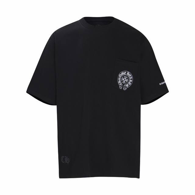 High-quality Chrome Hearts Sanskrit cross print short-sleeved T-shirt! The icon