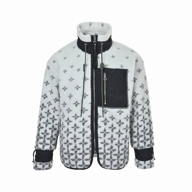 Louis Vuitton Monogram Gradient Print Lambswool Coat ( ) Custom-made, 1:1 replic