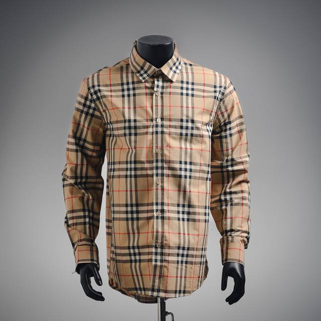 Burberry Classic Striped Long-Sleeve Shirt. This is Burberry's most iconic strip