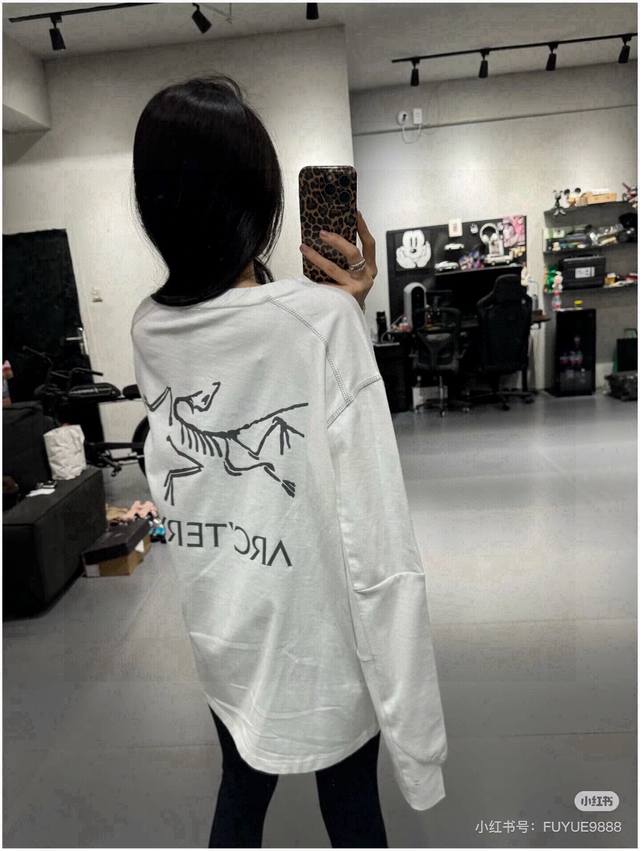 Model Image Arcteryx System A Autumn/Winter Unisex Breathable Crew Neck T-Shirt