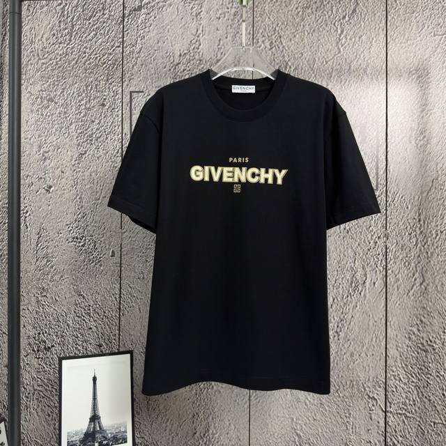 Givenchy 2026 Spring/Summer New Short-Sleeve T-Shirt, Heavyweight Pure Cotton,